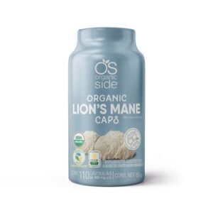 Organic Side Lion´s Mane Melena león 110 Capsules Vegetables