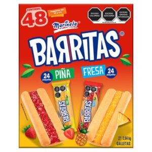 Marinela Bars Strawberry & Pineapple 48 x 55 g