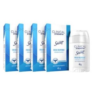 Secret Cream Antiperspirant Clinical Strength 4 x 45 g