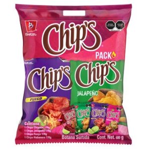 Chip's Assorted Potato Chips 4 x 170 g
