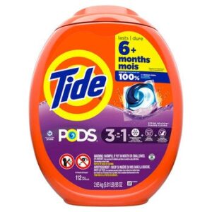 Tide Pods Laundry Detergent Pods 112 Pieces