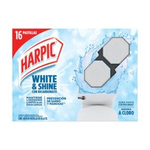 Harpic Power Ultra Toilet Tank Disinfectant Tablets 16 Pieces