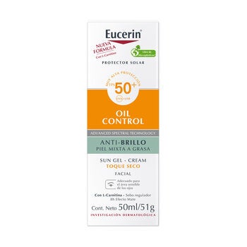 Eucerin Sunscreen SPF 50+ Toque Seco 50 ml