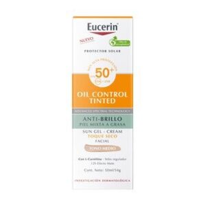 Eucerin Sunscreen SPF 50+ Oil Control Tono Medio 50 ml