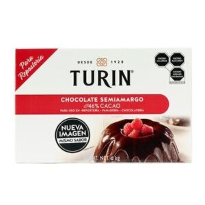 Turín Semisweet Chocolate for Repostería 6 Kg