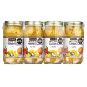 Kirkland Signature Duraznos Sliced in Light Syrup 4 x 680 g