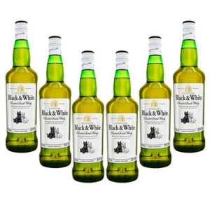 Whisky Black & White Original Blended Scotch 6/700 ml