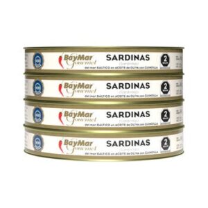 Baymar Small Sardines in Olive Oil 4 x 120 g