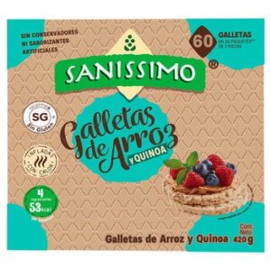 Sanissimo Rice & Quinoa Crackers 30 x 14 g