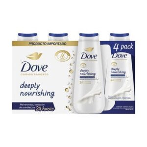 Dove Body Wash 4 x 600 ml