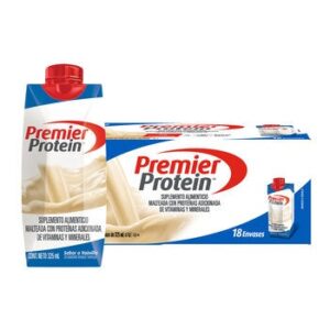 Premier Protein Protein Drink Flavor Vanilla 18 Containers 325 ml