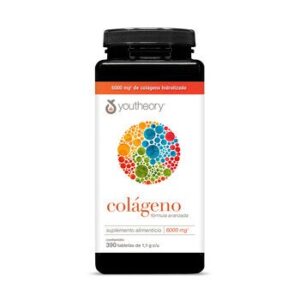 Youtheory Collagen Fórmula Avanzada 6,000mg 390 tabletas