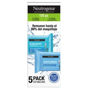 Neutrogena Makeup Remover Wipes 125 Pieces
