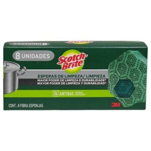 Scotch Brite Esferas Limpieza Pesada 8 Pieces