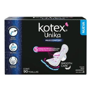 Kotex Unika Maxi Comfort Feminine Pad 90 Pieces