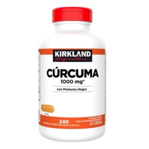 Kirkland Signature Cúrcuma 1000 mg with Black Pepper 240 Capsules