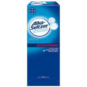 Alka Seltzer 100 Tabletas Efervescentes