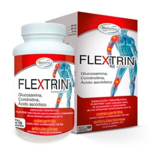 Flextrin Glucosamina Condroitina & Ácido Ascórbico 180 Tablets