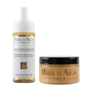 1 Foam Astringente Dermolimpiadora + 1 Exfoliante Champagne Face, Marie D'Argan