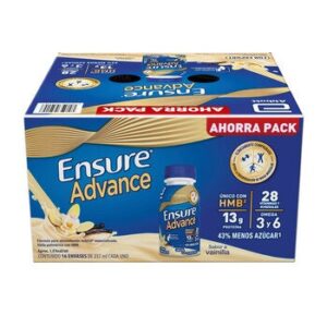 Ensure Advance Dietary Supplement Flavor Vanilla 16 x 237 ml