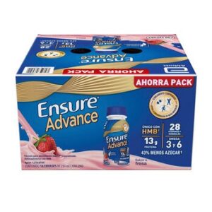 Ensure Advance Dietary Supplement Flavor Strawberry 16 x 237 ml