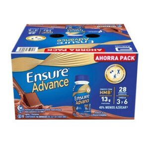 Ensure Advance Dietary Supplement Flavor Chocolate 16 x 237 ml