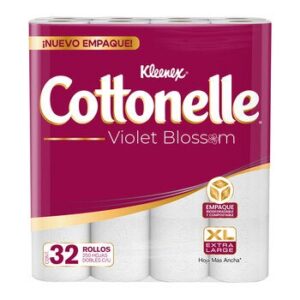 Kleenex Cottonelle Violet Blossom Toilet Paper 32 Pieces