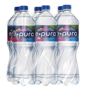 Epura Purified Water Sodium-Free 6 x 1 l