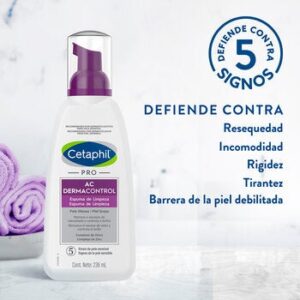 Cetaphil Pro AC Dermacontrol Foam Limpieza 236 ml