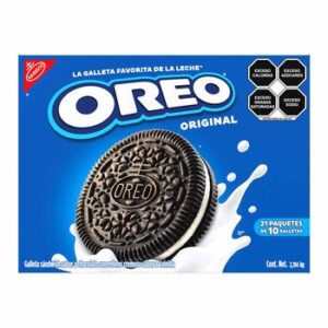 Oreo Cookies Flavor Chocolate with Flavored Filling Vanilla 21 x 114 g
