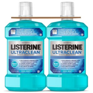 Listerine UltraClean Mouthwash 2 x 1.5 L
