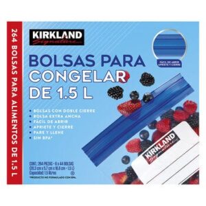 Kirkland Signature Freezer Bags 264 x 1.5 l