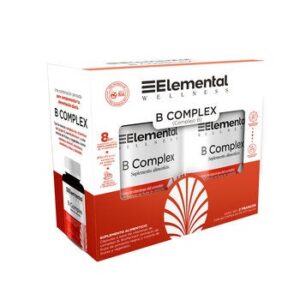 Elemental B Complex 2 Frascos 60 Capsules Each