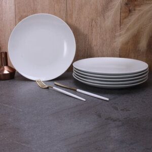 Crown Baccara Set 6 Platos Porcelana