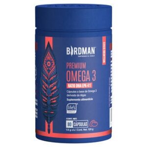 Birdman Premium Omega 3 Base Alga 80 Capsules