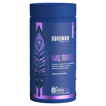 Birdman Citrato, Glicinato & Treonato Magnesium 195 Capsules