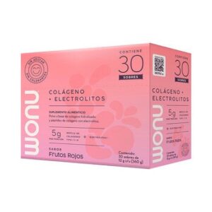 WONU Collagen with Electrolyte Powder Flavor Berries 30 x 12 gr