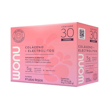WONU Collagen with Electrolyte Powder Flavor Berries 30 x 12 gr