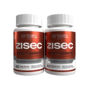 ZISEC Zinc & Selenio 2 Frascos 60 Tabletas Each