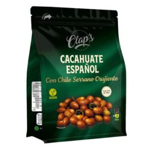 Clap's Peanut Español with Chili Serrano Crunchy 850 g
