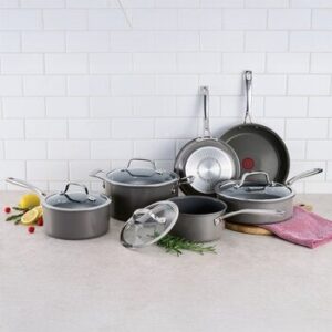 T-FAL Cookware Set Cocina Ceramic 10 Pieces