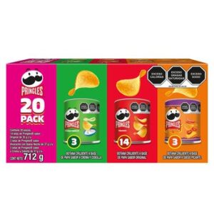 Pringles Assorted Potato Chips 20 Pieces