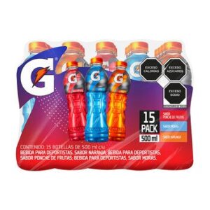 Gatorade Assorted Flavors 15 x 500 ml