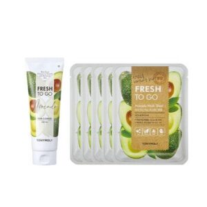 Tony Moly Fresh To Go Avocado Cleanser & Mask 2 Pieces