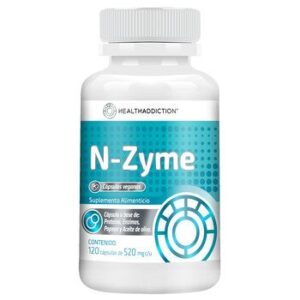 HealthAddiction Enzimas N-Zyme 120 Capsules