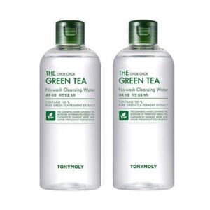 Agua Limpiadora Face Green Tea, Tony Moly, 2 Pieces