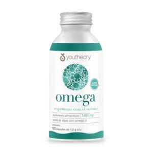 Youtheory Omega 3 Origen Vegetal Amigable with el Oceáno