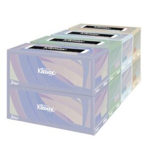 Kleenex 3-Ply Tissues 8 Boxes with 100 Pieces