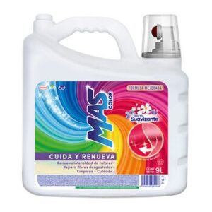 Mas Color Efecto Suavizante Liquid Detergent 9 l