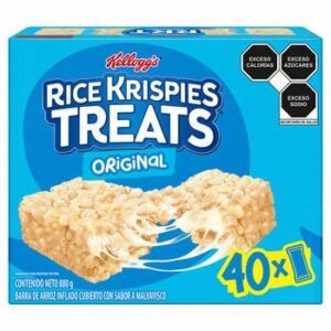 Kellogg's Puffed Rice Bars Rice Krispies 40 x 22 g